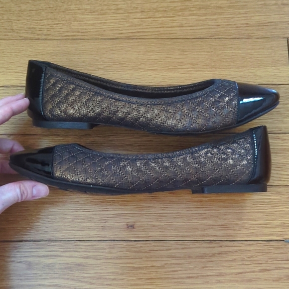 Brand new! Black & Brown Flats, Size 8.5 - Picture 5 of 9